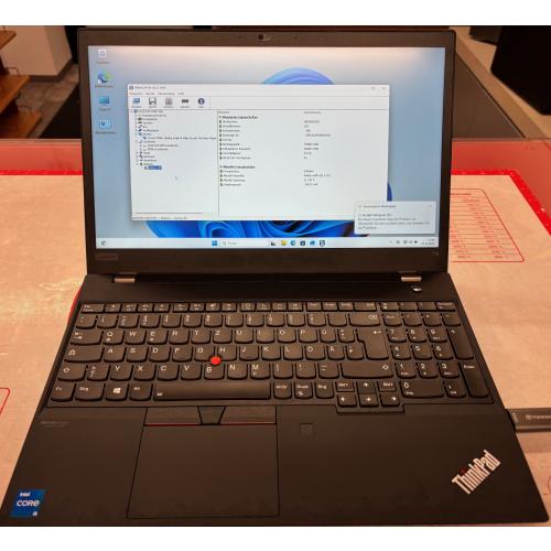 Lenovo T15 Gen2, i5-1135G7, 16 GB, 512GB, IPS FHD Gebraucht, Sehr Gut